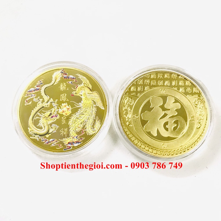 Xu Long Phụng In Màu Vàng - SP005270